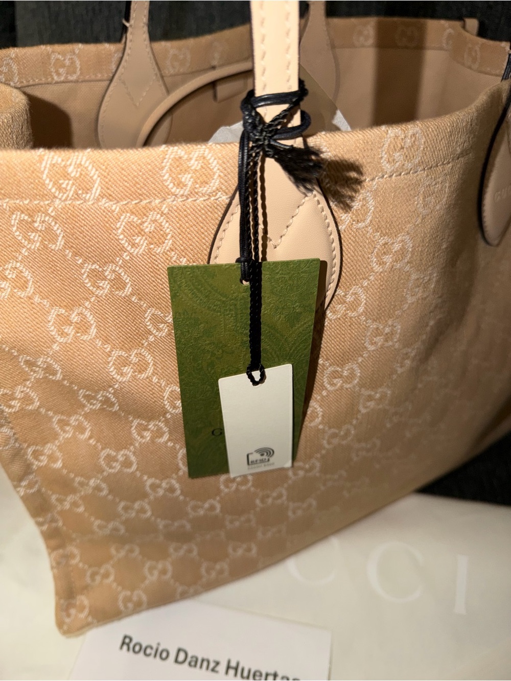 Gucci OPHIDIA LARGE TOTE BAG - Picture 3 of 14